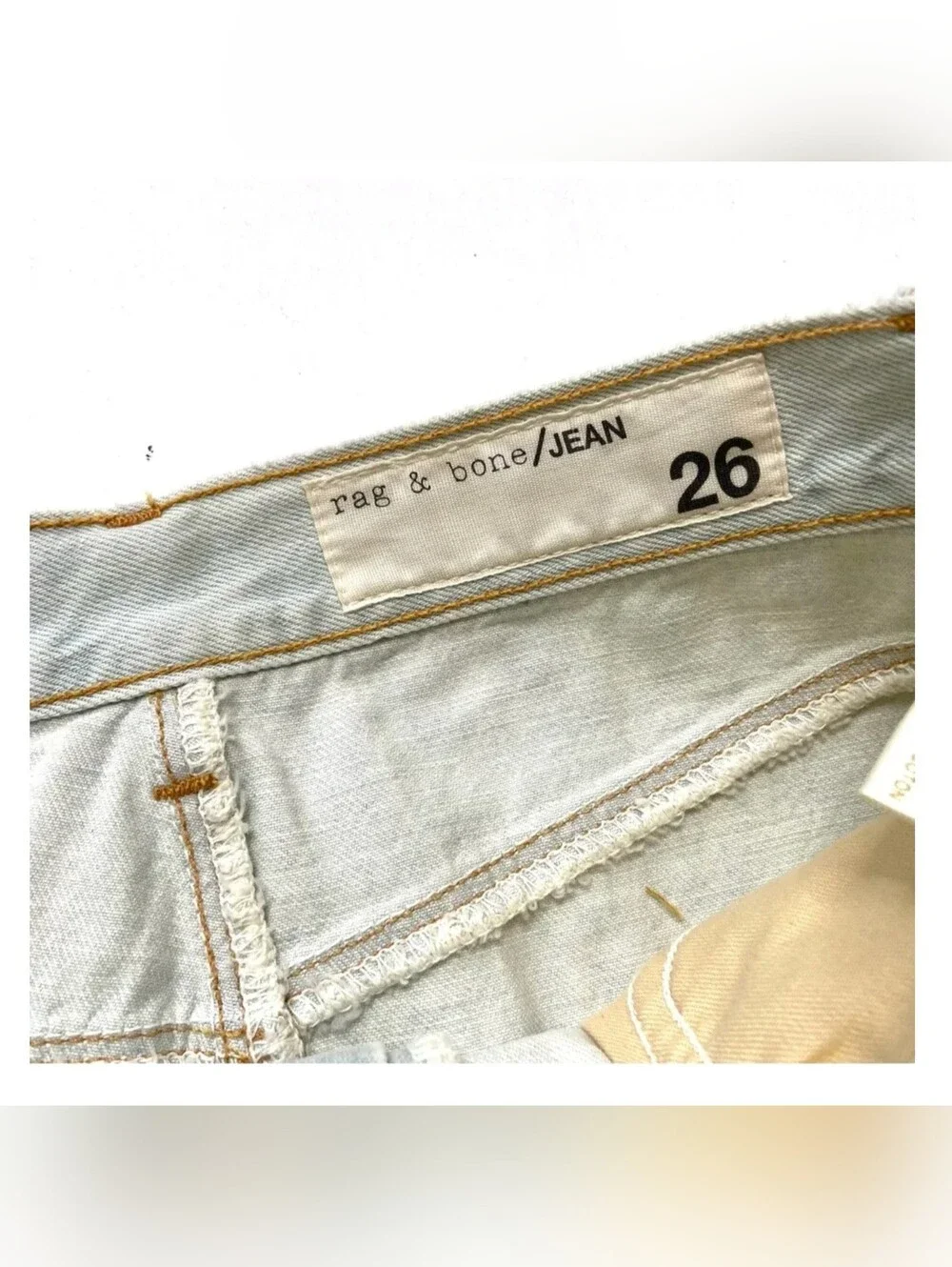 rag & bone light wash